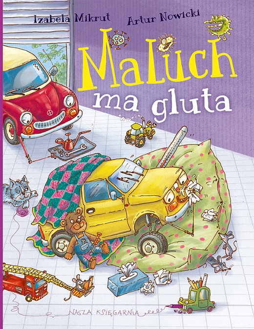 okładka Maluch ma gluta książka | Izabela Mikrut