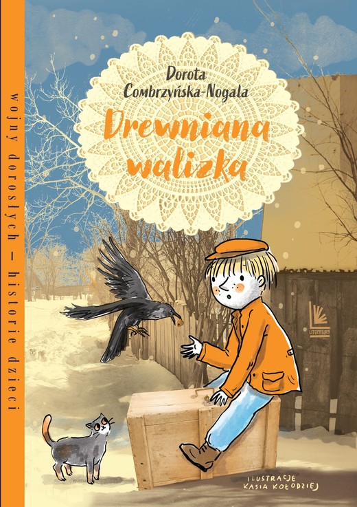 okładka Drewniana walizka książka | Dorota Combrzyńska-Nogala