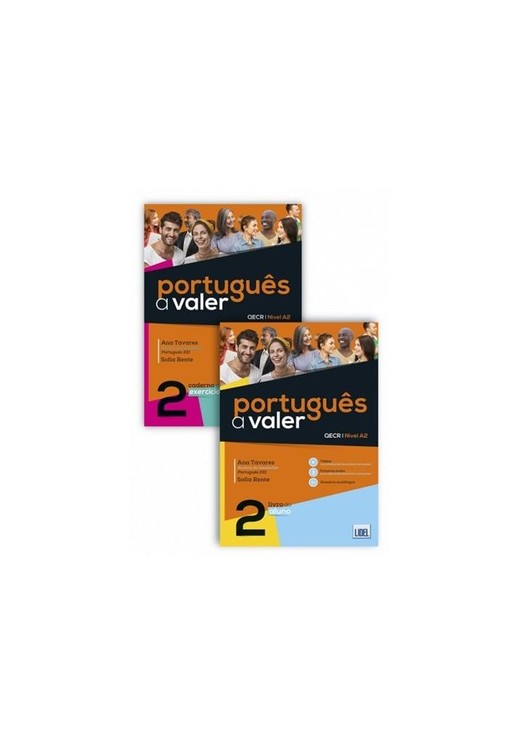 okładka Portugues a Valer 2 podr. + ćw. + online książka
