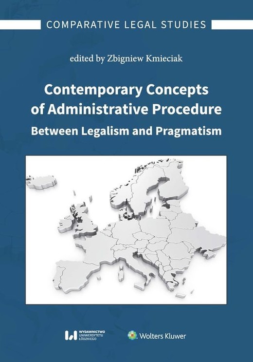 okładka Contemporary Concepts of Administrative Procedure Between Legalism and Pragmatism książka