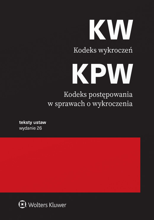 okładka Kodeks wykroczeń. Kodeks postępowania w sprawach o wykroczenia książka
