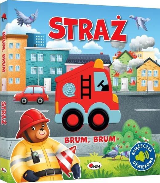 okładka Straż. Brum brum książka | Opracowanie zbiorowe