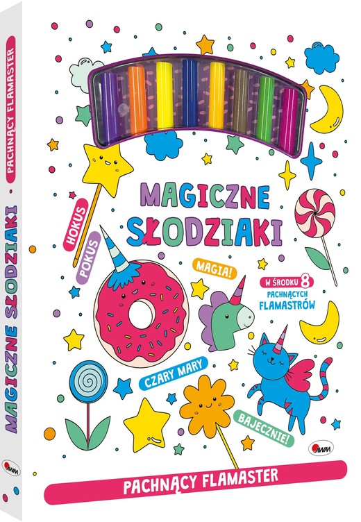 okładka Magiczne słodziaki. Pachnący flamaster książka | Opracowanie zbiorowe