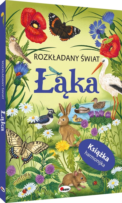 okładka Rozkładany świat. Łąka książka | Opracowanie zbiorowe