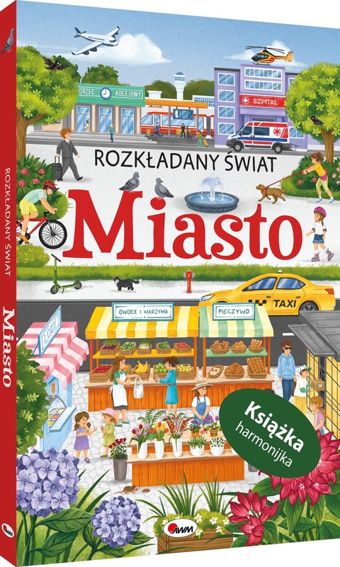 okładka Rozkładany świat. Miasto książka | Opracowanie zbiorowe