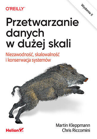 okładka Przetwarzanie danych w dużej skali. Niezawodność, skalowalność i konserwacja systemów wyd. 2 książka | Martin Kleppmann