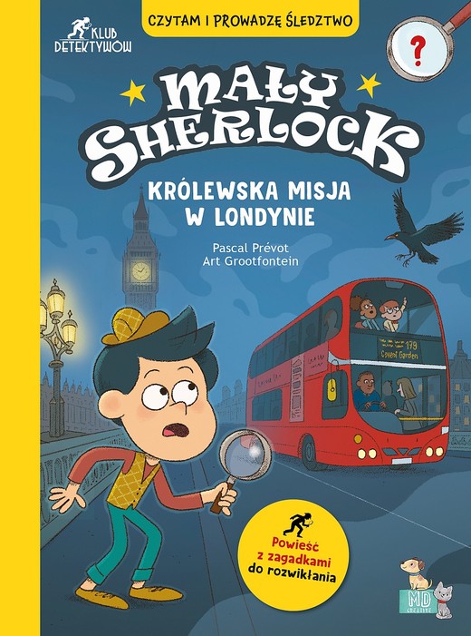okładka Mały Sherlock . Królewska misja w londynie książka | Pascal Prevot
