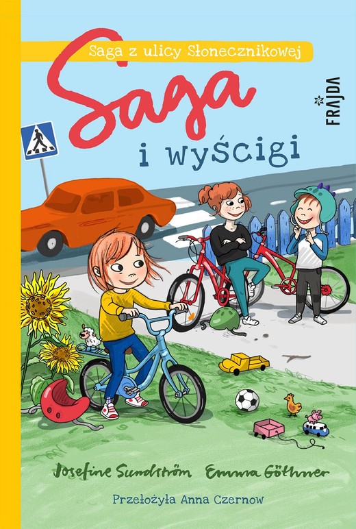okładka Saga i wyścigi książka | Sundström Josefine