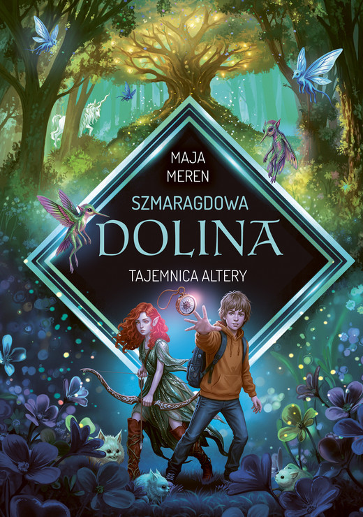 okładka Tajemnica Altery. Szmaragdowa Dolina książka | Maja Meren