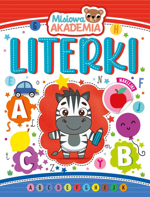 okładka Literki. Misiowa akademia książka | Opracowanie zbiorowe