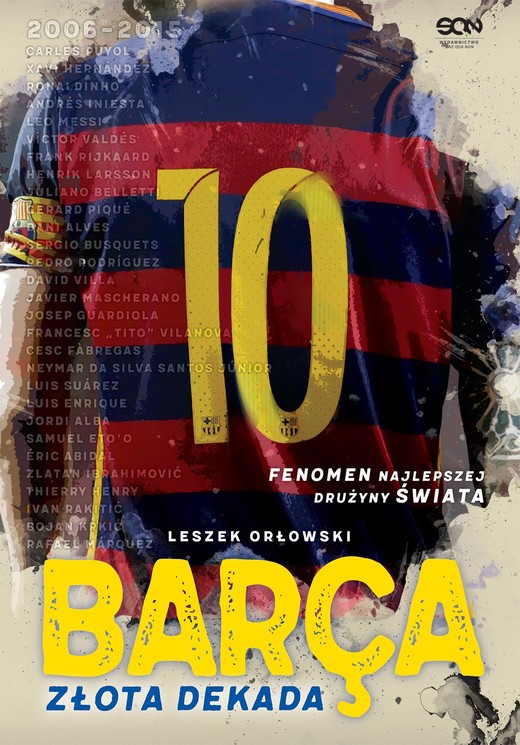 okładka Barca. Złota dekada książka