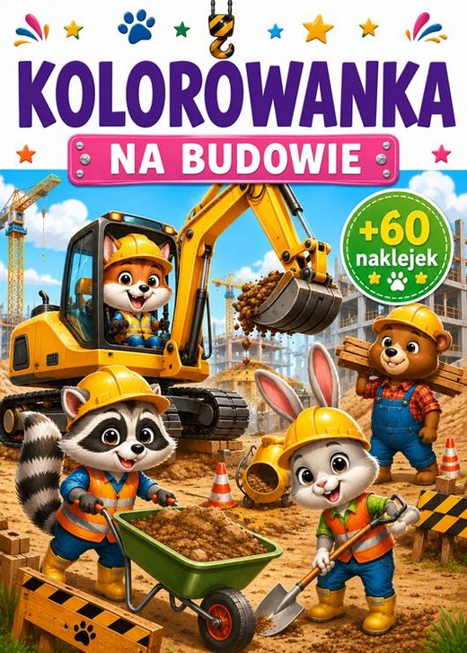okładka Na budowie książka | Dorota Brykała
