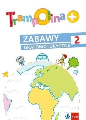 okładka Trampolina+ Zabawy grafomotoryczne 2 w.2 książka | Elżbieta Lekan