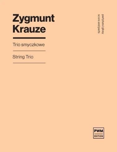 okładka Trio smyczkowe książka | Zygmunt Krauze