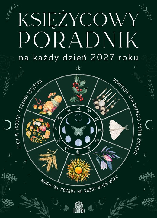 okładka Księżycowy poradnik na każdy dzień 2027 roku książka | Opracowanie zbiorowe