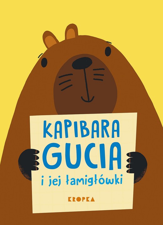 okładka Kapibara Gucia i jej łamigłówki książka | Opracowanie zbiorowe