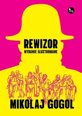 okładka Rewizor wyd. ilustrowane książka | Mikołaj Gogol