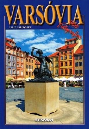 okładka Warszawa zburzona i odbudowana - wer. portugalska książka | Jarosław Zieliński