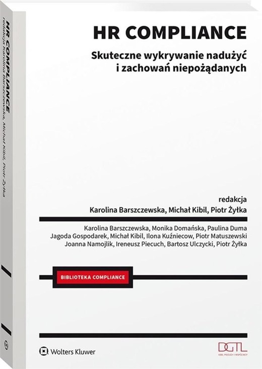 okładka HR compliance. Skuteczne wykrywanie nadużyć.. książka | Kibil Michał, Barszczewska Karolina, Żyłka Piotr