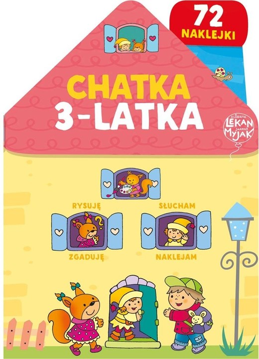 okładka Chatka 3-latka książka | Elżbieta Lekan