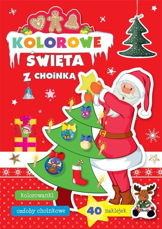 okładka Kolorowe Święta z choinką książka | Ewa Gorzkowska-Parnas