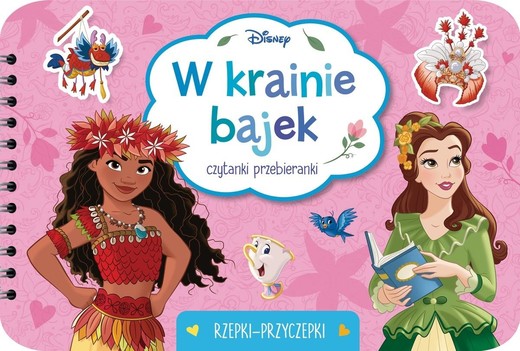 okładka Czytanki przebieranki. Rzepki-przyczepki. Disney książka | Monika Kiersnowska