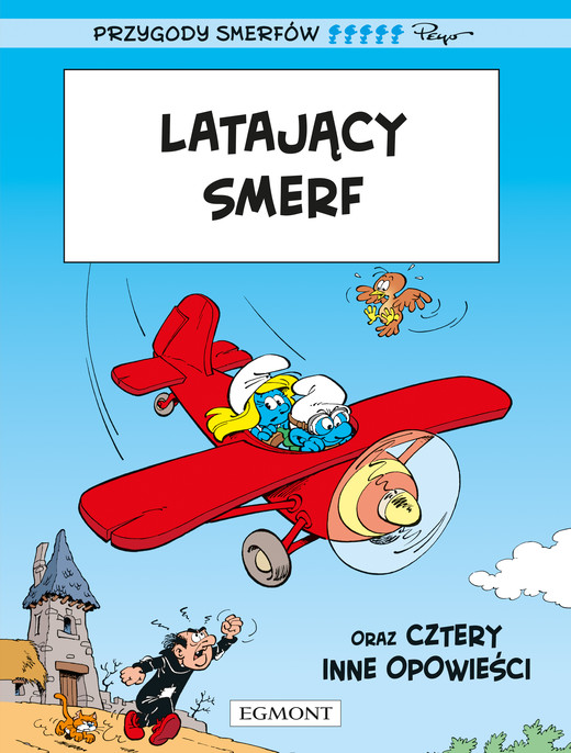 okładka Latający Smerf. Smerfy książka | Pierre Culliford