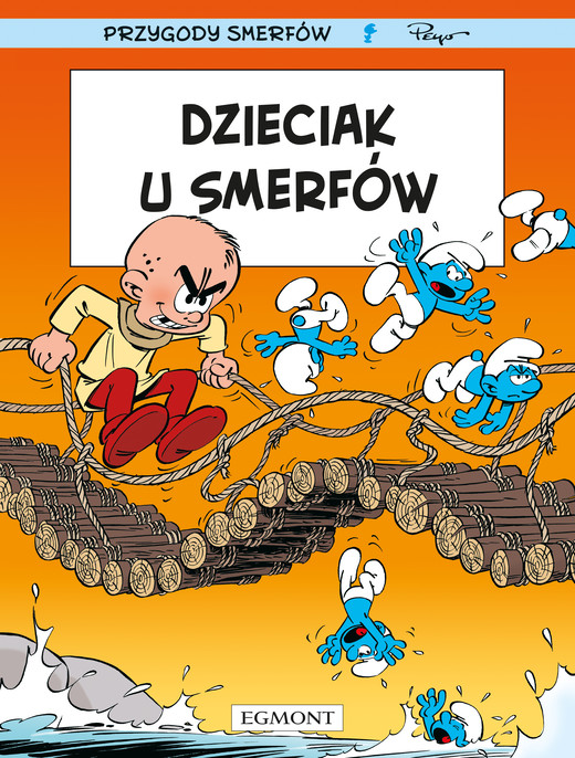 okładka Dzieciak u Smerfów. Smerfy książka | Pierre Culliford