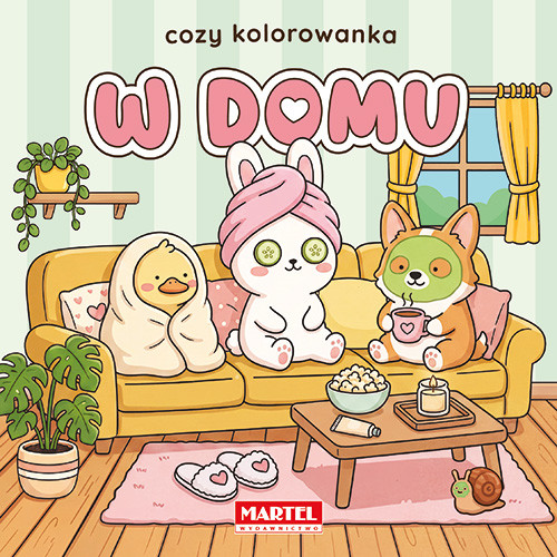 okładka W domu. Cozy kolorowanka książka | Opracowanie zbiorowe