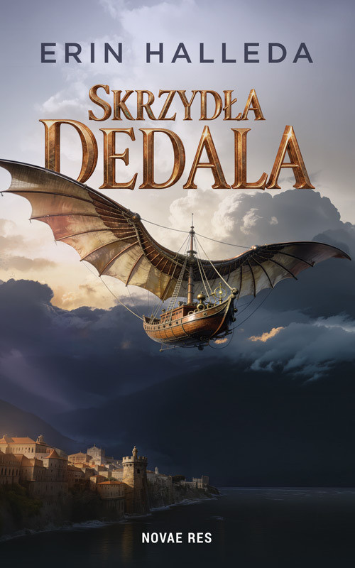 okładka Skrzydła Dedala książka | Erin Halleda