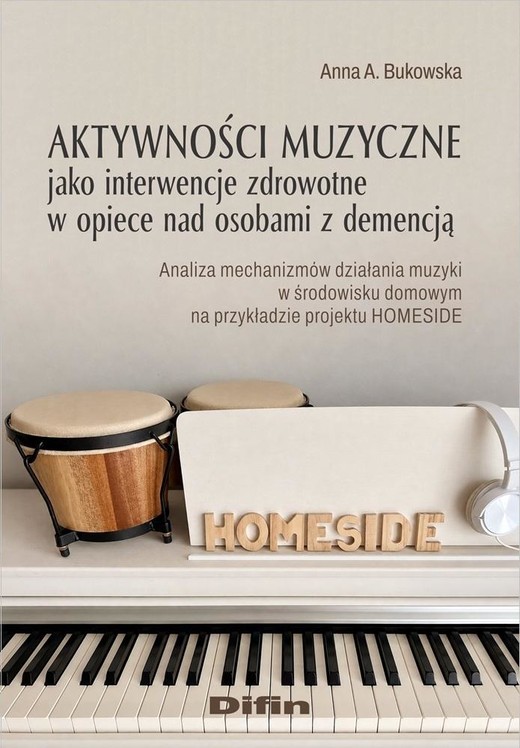 okładka Aktywności muzyczne jako interwencje zdrowotne... książka