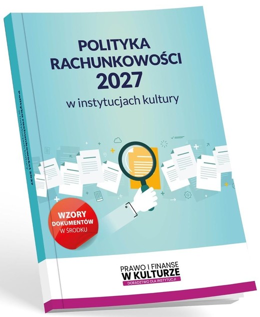 okładka Polityka rachunkowości 2027 w instytucjach kultury książka