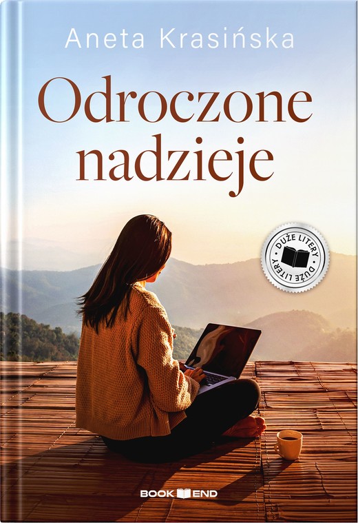 okładka Odroczone nadzieje. Duże litery książka | Aneta Krasińska