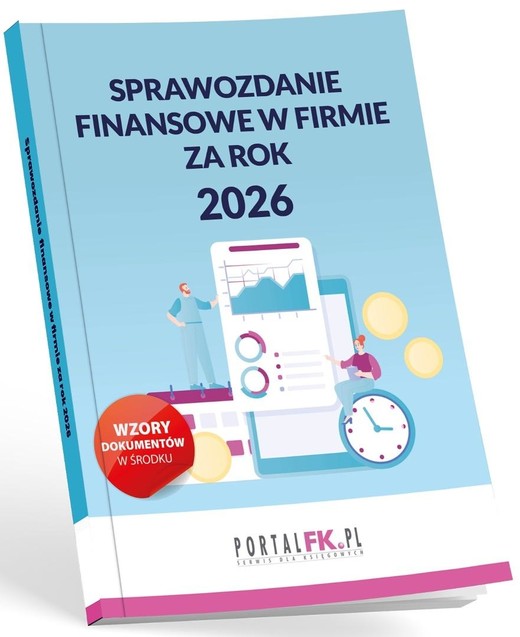 okładka Sprawozdanie finansowe w firmie za rok 2026 książka