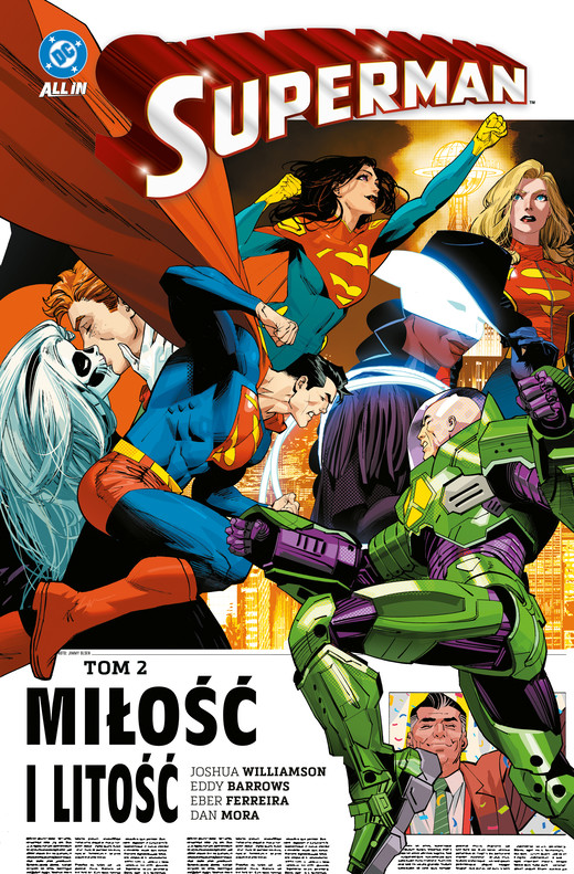 okładka Miłość i litość. Superman. Tom 2 książka | Joshua Williamson