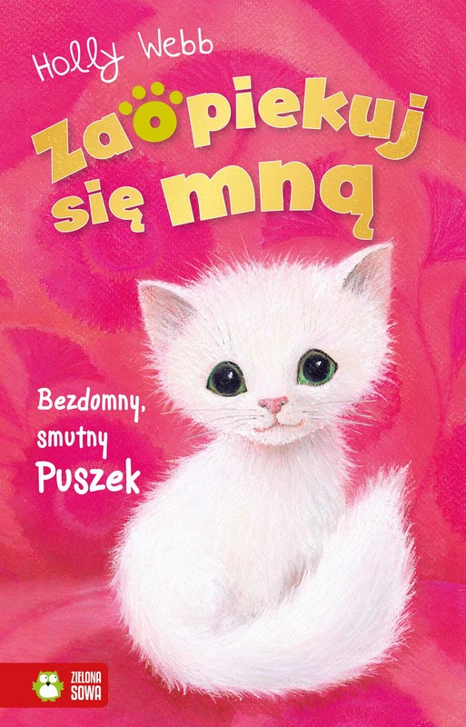 okładka Bezdomny, smutny Puszek. Zaopiekuj się mną książka | Holly Webb