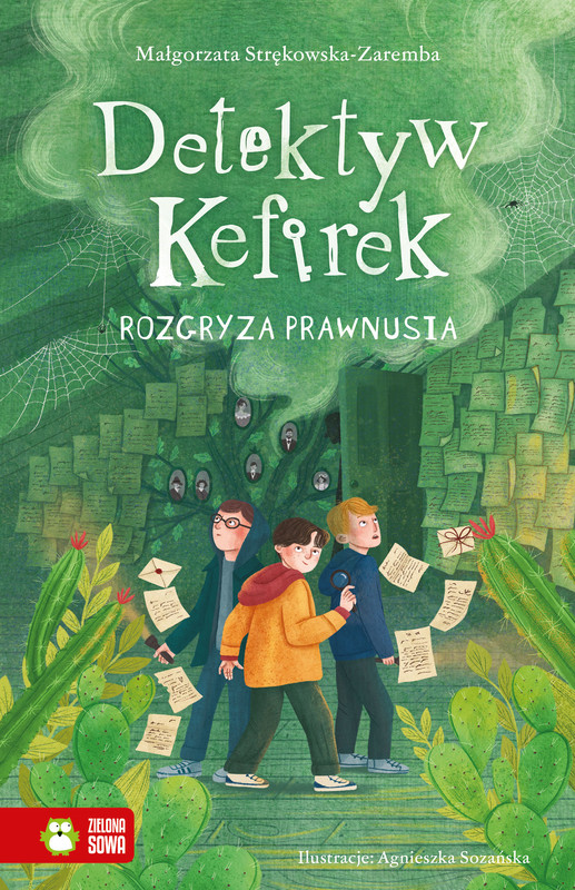 okładka Detektyw Kefirek rozgryza prawnusia. Detektyw Kefirek książka | Małgorzata Strękowska-Zaremba