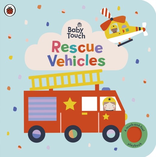 okładka Baby Touch. Rescue Vehicles książka | Ladybird