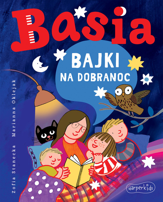 okładka Bajki na dobranoc. Basia książka | Zofia Stanecka