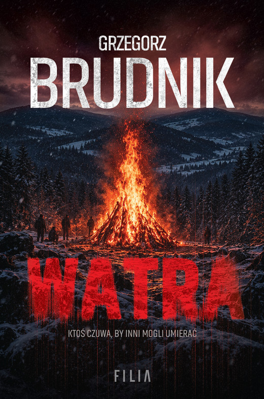 okładka Watra książka | Grzegorz Brudnik