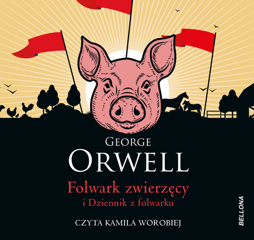 okładka Folwark zwierzęcy audiobook | MP3 | George Orwell