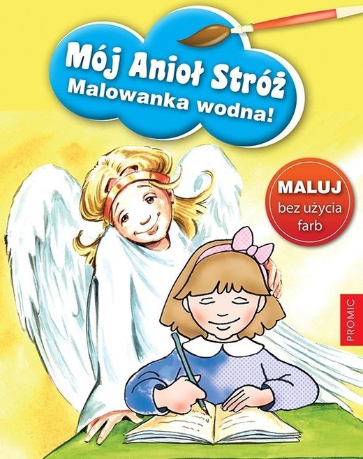 okładka Mój Anioł Stróż - malowanka wodna książka | Renata Krześniak
