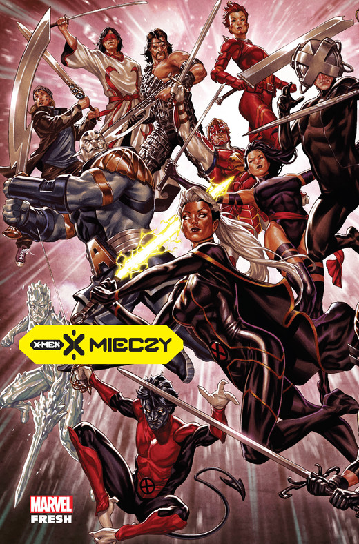 okładka X mieczy. X-Men. Tom 1 książka | Opracowanie zbiorowe