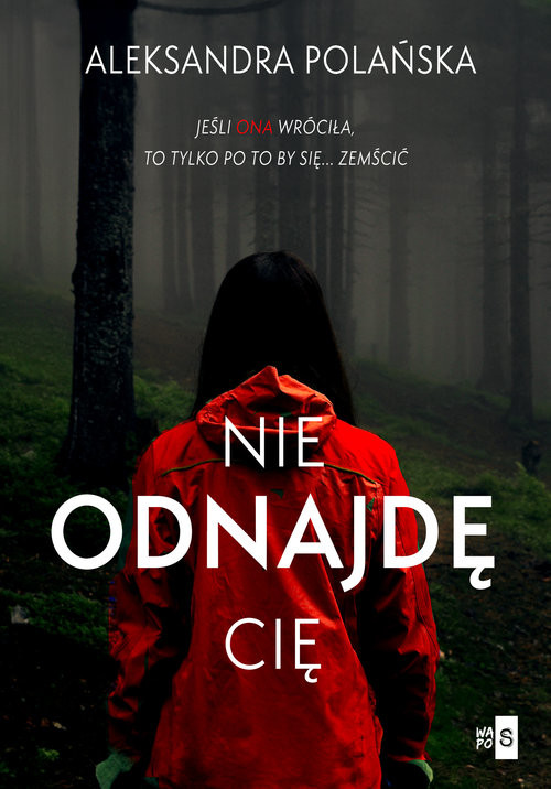 okładka Nie odnajdę cię książka | Aleksandra Polańska