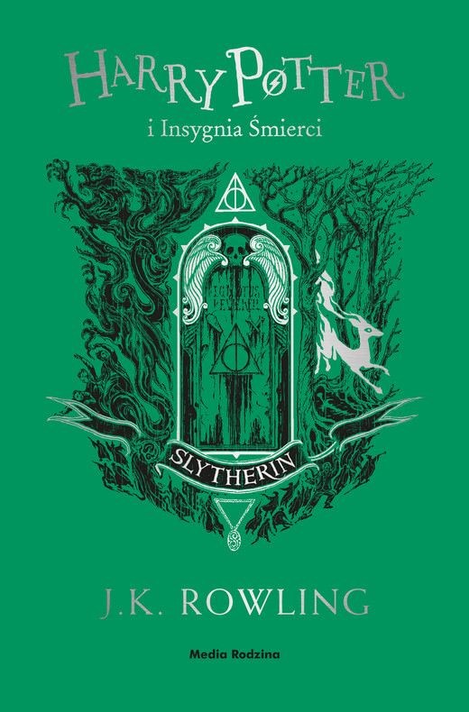 okładka Harry Potter i Insygnia Śmierci. Slytherin książka | J.K. Rowling