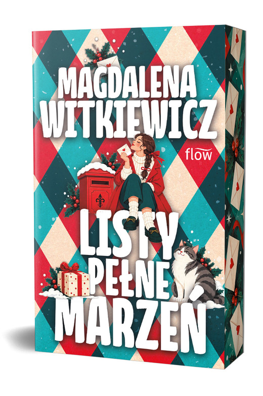 okładka Listy pełne marzeń (ilustrowane brzegi) książka | Magdalena Witkiewicz