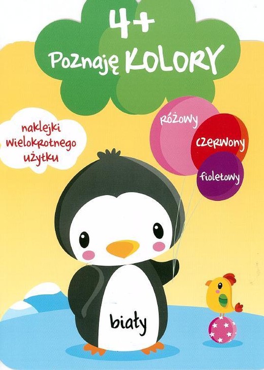okładka Poznaję kolory 4+ książka | Praca Zbiorowa