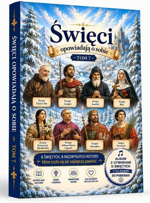 okładka Święci opowiadają o sobie T.7 książka