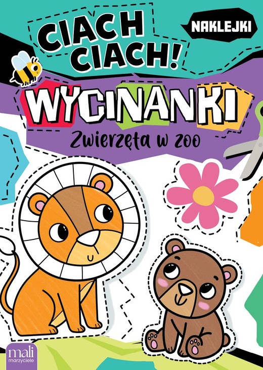 okładka Ciach ciach! Wycinanki zwierzęta na wsi książka | Opracowanie zbiorowe
