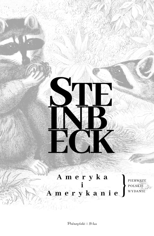 okładka Ameryka i Amerykanie książka | John Steinbeck